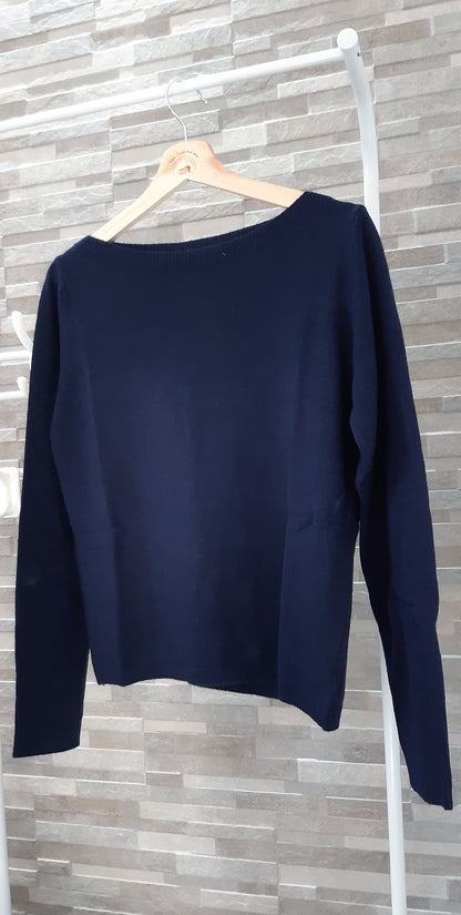 Maglione Scollo Barchetta