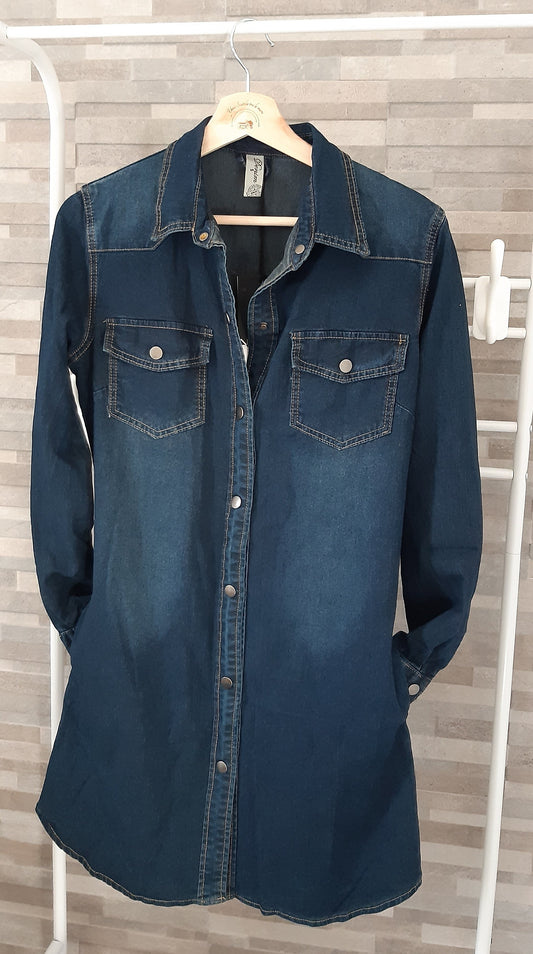 Vestito Camicia Jeans