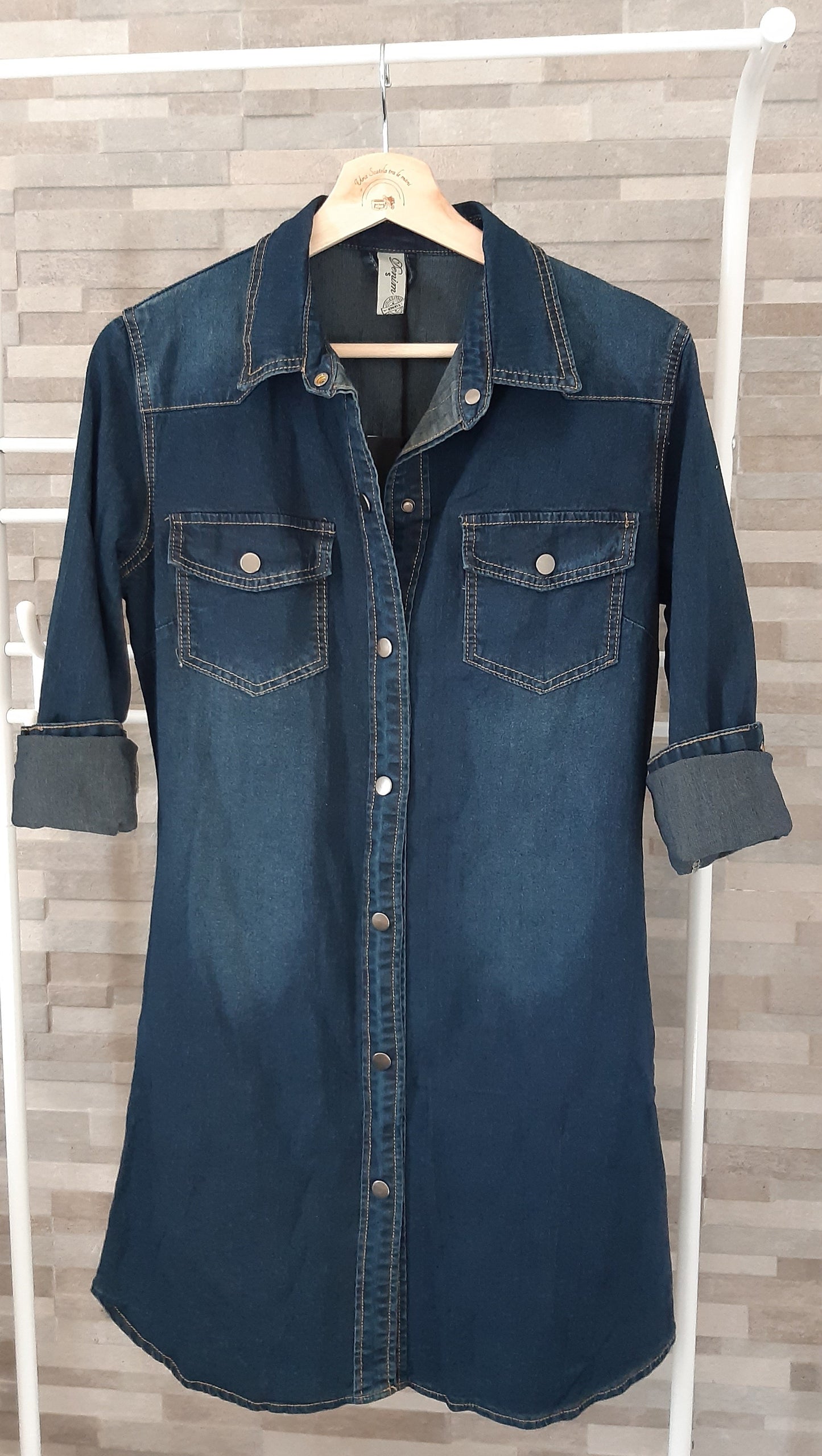 Vestito Camicia Jeans