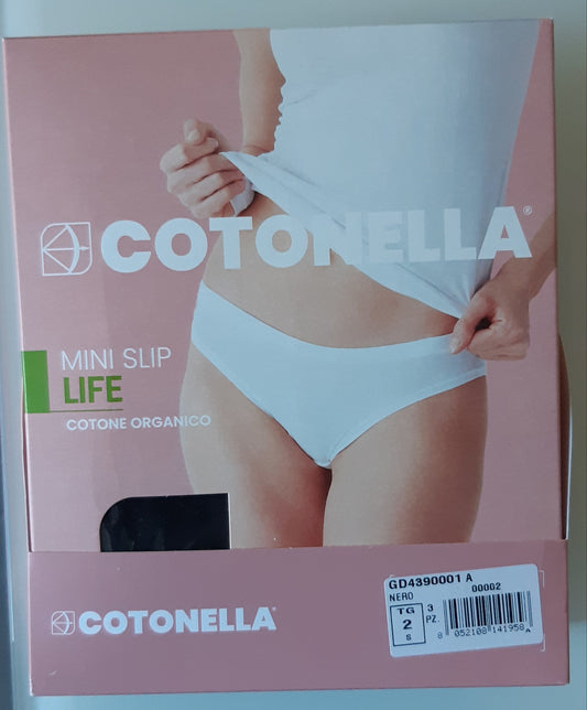 Pacco 3 pezzi - Mini Slip Cotonella Life