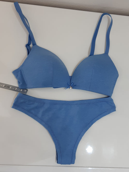 Coordinato Reggiseno-Brasiliana "Sièlei" Happy Color 14587