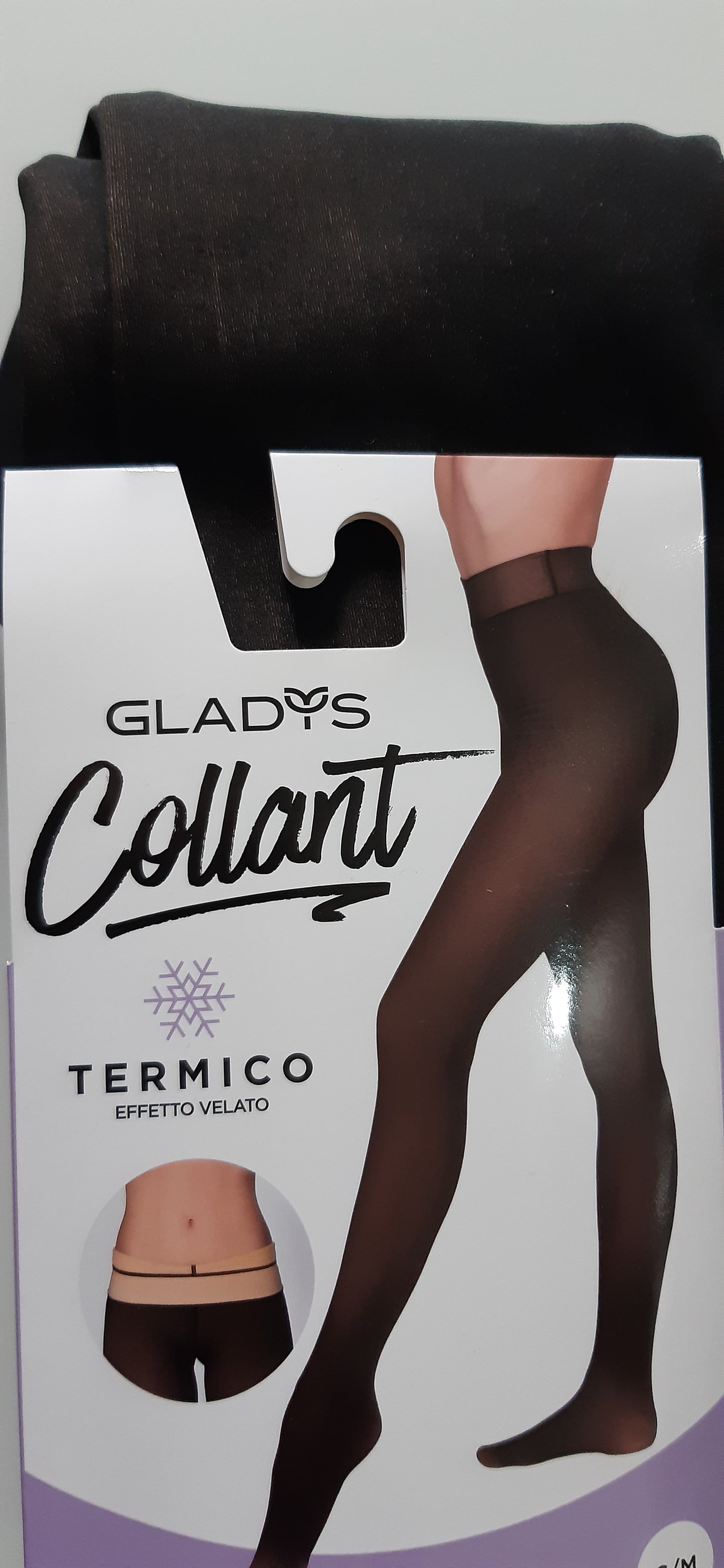 Collant Termico Velato Nero