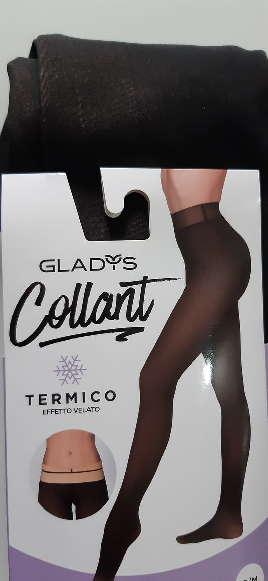 Collant Termico Velato Nero